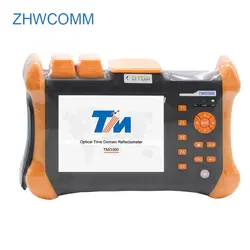 Zhwcomm OTDR tmo-300-sm-b Сенсорный экран оптический рефлектометр 1310/1550nm 30/28db, интегрированный VFL OTDR