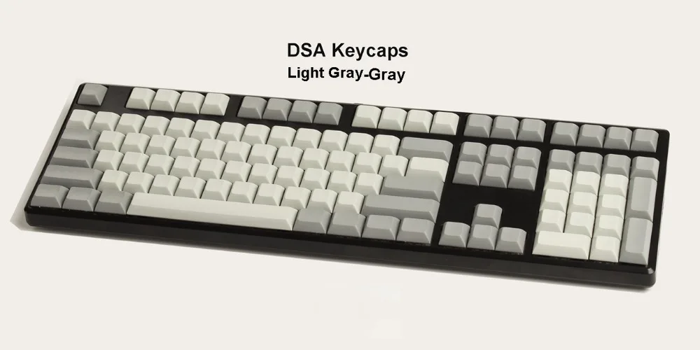 NPKC PBT пустой DSA Keycaps Мечтательный фиолетовый бордовый серый цвет микс для переключатели Cherry MX механические клавиатуры