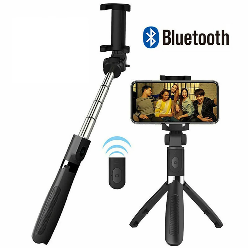 FORNORM выдвижной монопод для селфи Bluetooth Съемная Беспроводная дистанционная ручка контроллера подставка для мобильного телефона держатель штатива подставка