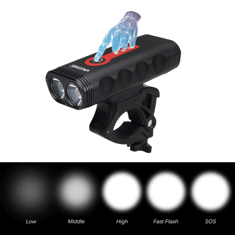 Discount 1000lm MTB Bike Light USB Rechargeable XM-L2 LED Bicycle Lamp Front Bike Headlight Cycling Light Upgrade 360 rotation 1 Discount 1000lm MTB Bike Light USB Rechargeable XM-L2 LED Bicycle Lamp Front Bike Headlight Cycling Light Upgrade 360 rotation 1