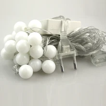 15 шт./партия, 5 м, 20 светодиодов, светодиодные гирлянды, сказочный Рождественский свет, украшение для свадебной вечеринки, подвесная Гирлянда для внутреннего двора