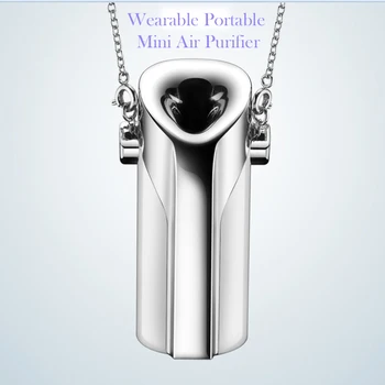 

Portable Wearable Air Purifier Ionizer Mini Usb Air Cleaner Negative Ion Generator Anion For PM2.5 Dust Pollen Mite Smoke Ozone