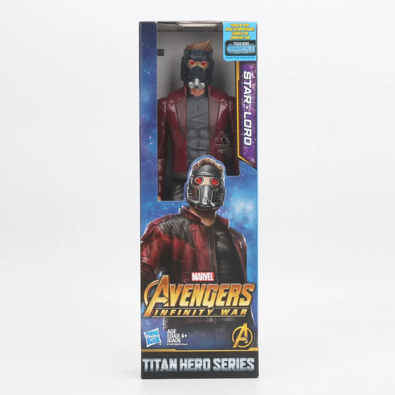 Boneco Marvel Vingadores Star Lord Power