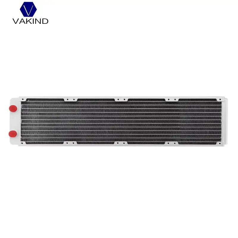 

NEW White 480mm Computer Water Discharge Liquid Heat Radiator With G1/4 Thread Mouth For PC Water Cooling System