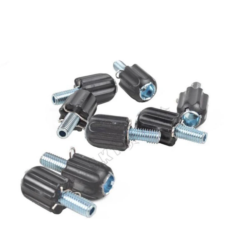 

2Pcs mountain road folding bike transmission adjustment screw fine adjustment screws DIP rear derailleur shifting screw