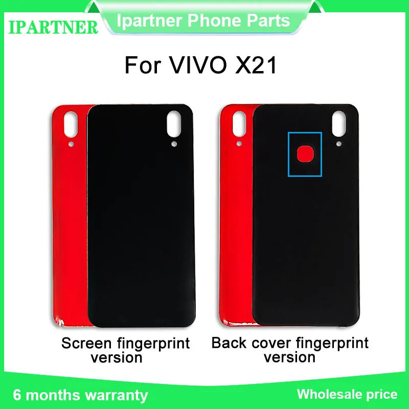 

For Vivo X21 Back Glass Cover Housing Case Battery Door Replacement Parts for Vivo X21 Back Cover