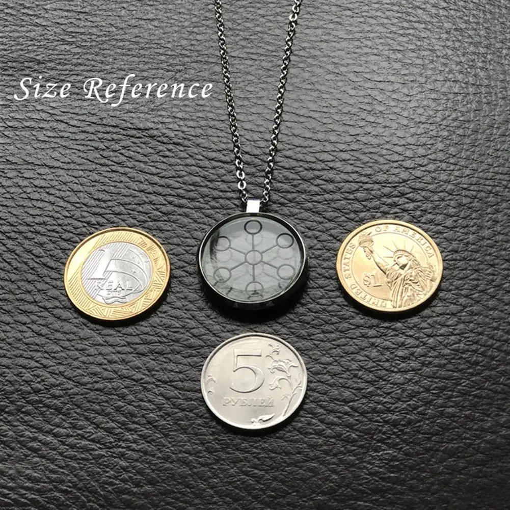 

Unisex Stainless Steel 2000CC Negative Ion Energy Scalar Pendant Chain Necklace New hot