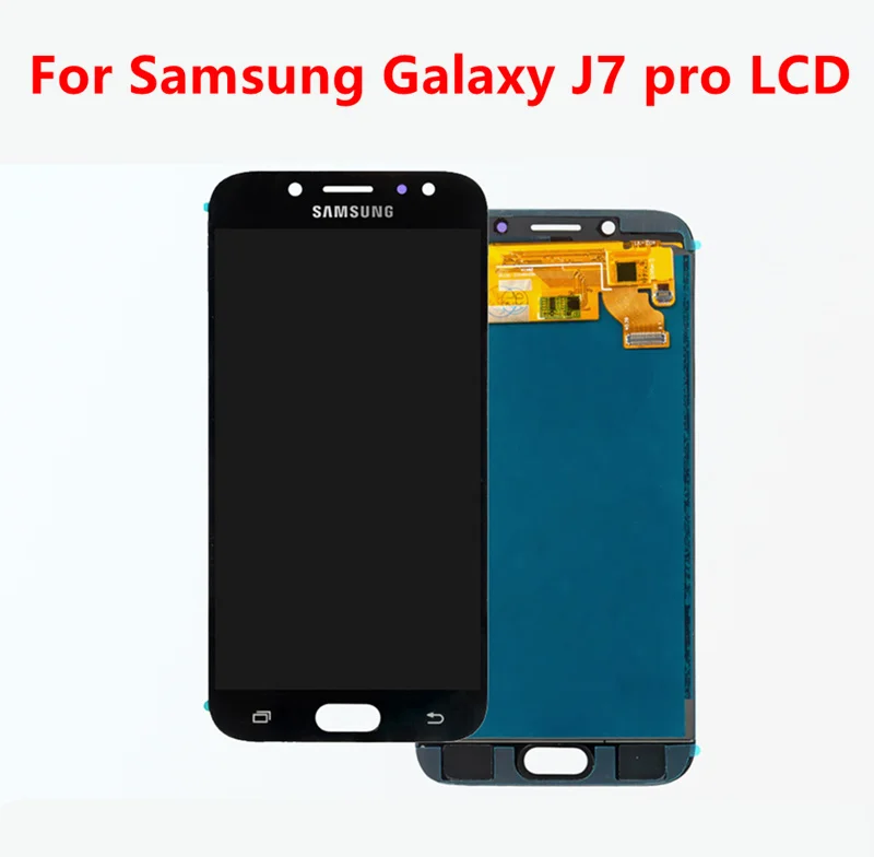 

AAA Original LCDs For Samsung Galaxy J7 Pro 2017 J730 J730F LCD Display with Touch Screen Digitizer Assembly Brightness Control