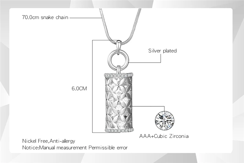 Геометрическое золотое ожерелье с подвеской для женщин, полые кубические циркониевые ожерелья, модные длинные цепочки для свитера, массивные ювелирные изделия, подарки