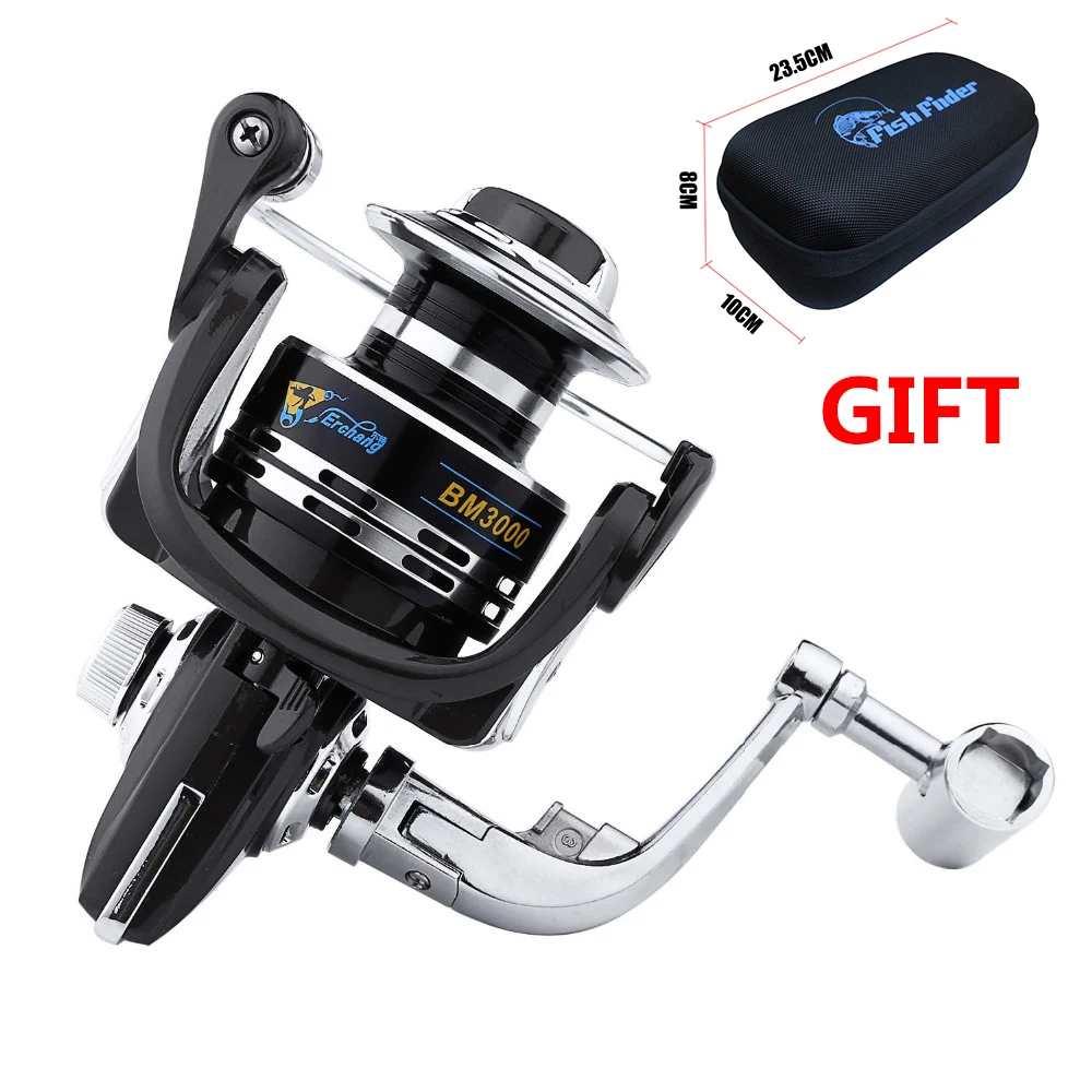 

Erchang Carbon Drag Spinning Reel with Larger Spool Drag Sea Boat Spinning Fishing Reel For DAIWA For SHIMANO Fishing Rod