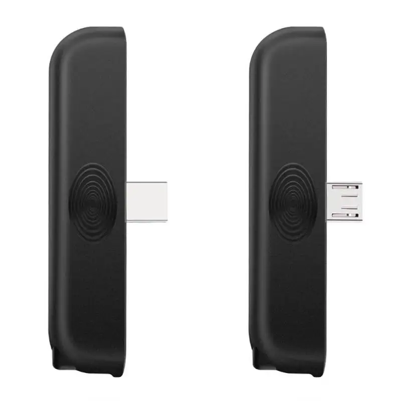 

T-type Connector Type-C Micro USB Mobile Phone Horizontal Screen Converter USB Data Cable for SamSung/OPPO/HuaWei Smartphones
