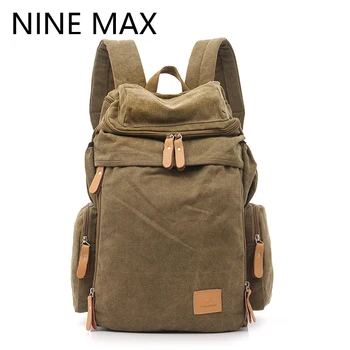 

High Quality Large Capacity Casual Backpack Men's Fashion Durable Rucksack for Male Travel Canvas Shoulder Bag Mochila Masuclina