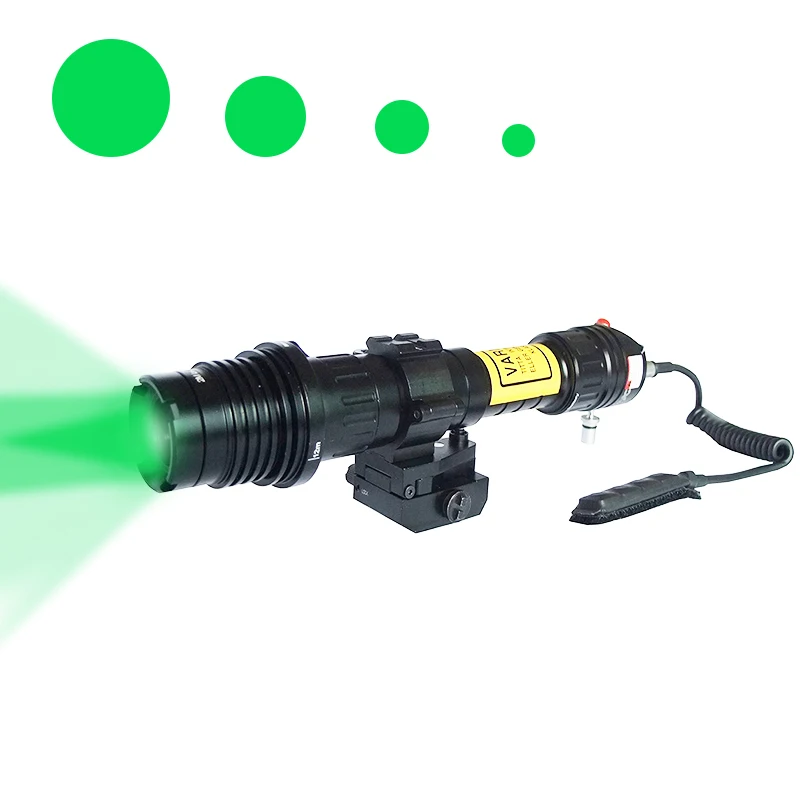 

Adjustable Tactical Laser Sight Flashlight Hunting Aluminum Alloy 6061-T6 100mw Green Dot Dropshipping Laser Designator Scope