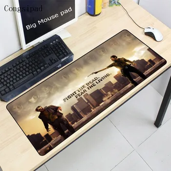 

Congsipad Walking Dead Large Lock Edge Mouse pad PC Computer mat Size for 400X900X2MM Gaming Speed Mousepads For CSGO DOTA