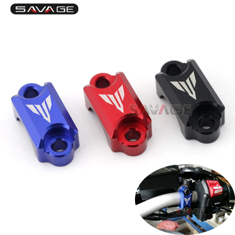 

For YAMAHA MT-09 FZ-09 FJ-09 MT09 Tracer 2014-2016 CNC Brake Master Cylinder Clamp Handlebar Bar Clamp Cover Blue Black Red
