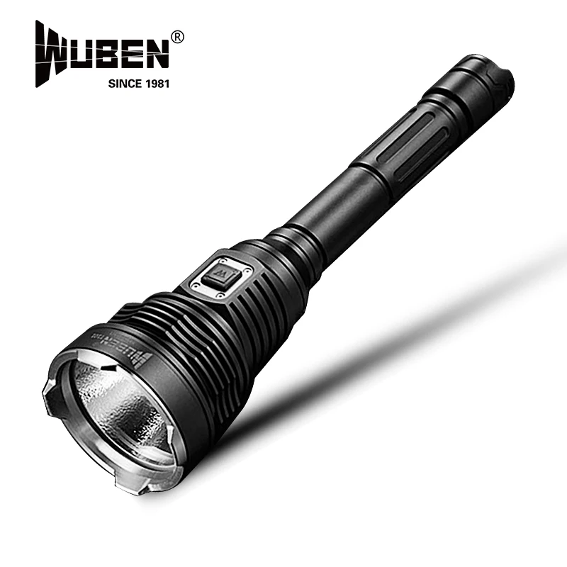 WUBEN T101 PRO USB Перезаряжаемый Фонарик алюминиевая коробка CREE XHP70 max 3480 дальность луча