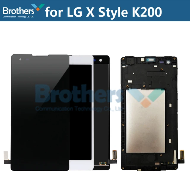 芸能人愛用のルームウェア LCD Screen Screen Touch Display LCD K200 Style X LG For 交換用液晶パネル