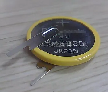 

10PCS Original imported Japanese button battery BR2330 with soldering feet Vertical