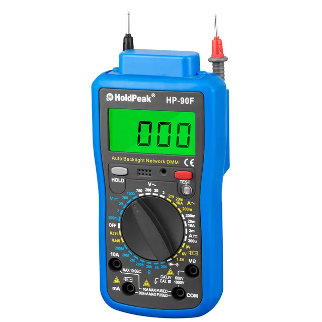 HoldPeak HP 90F Multimetro Digital HoldPeak HP 90F Digital Network