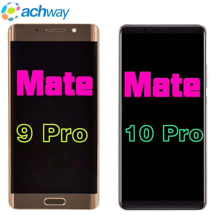 

Black LCD 5.5" FHD Huawei Mate 9 Pro Mate9 Pro LCD Display Touch Screen Digitizer With Frame Replacement Mate 9 Pro LCD Display