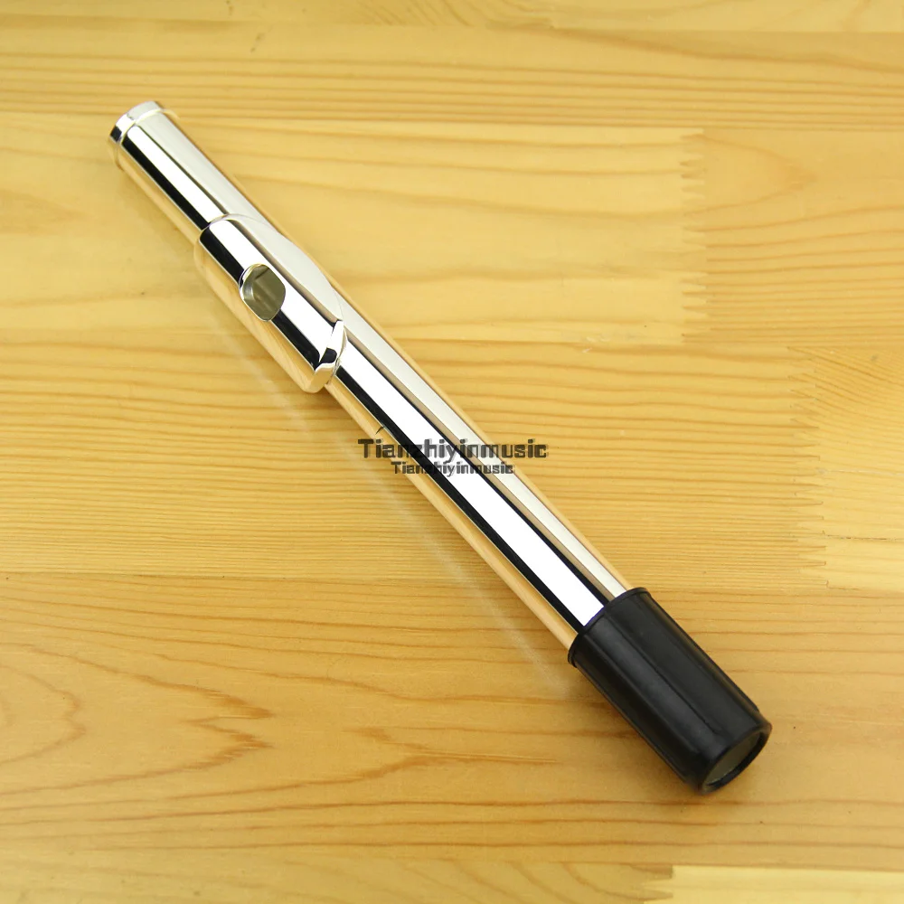 

Excellent Flute mouthpiece Silver plate 1pcs