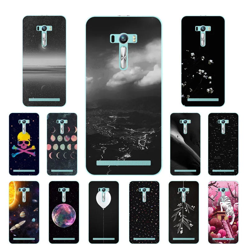 for Asus ZenFone Selfie ZD551KL Ultra Thin Slim Cover Const Printing Soft TPU Back Case Bags |