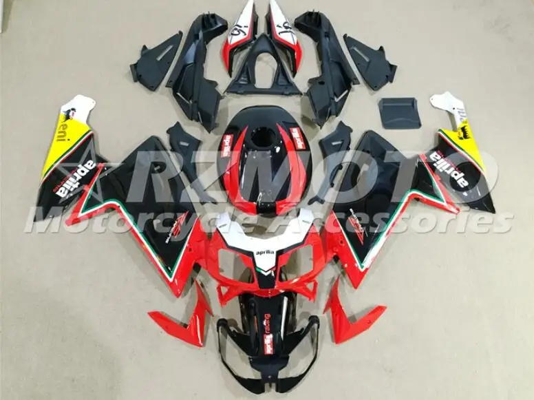 New Injection mold New ABS Full Fairing kit Fit for Aprilia RS125 06 07 08 09 10 11 RS 125 2006 2007 2011 cool black red