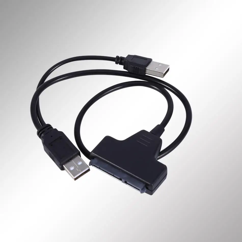 22u10-Rtk Sata 7+ 15 22 Pin к Usb 2,0 кабель адаптер для 2,55 Hdd жесткий диск с Usb кабель питания