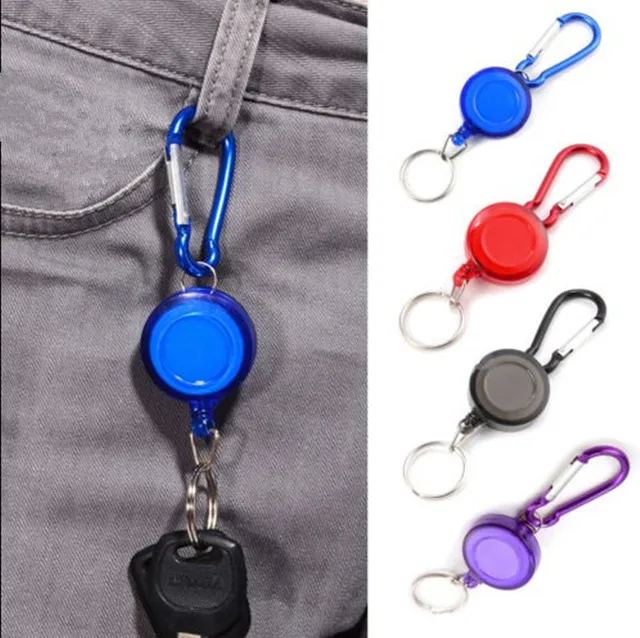eTya Cute Key Holder Car Key Ring Key Wallet Multifunctional Card Keychain Bag Pocket Ring