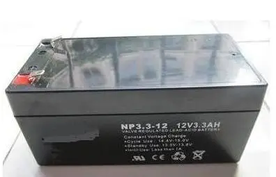 

Free shipping 12V 3.3Ah lead acid battery rechargeable battery UPS uninterruptible power supply