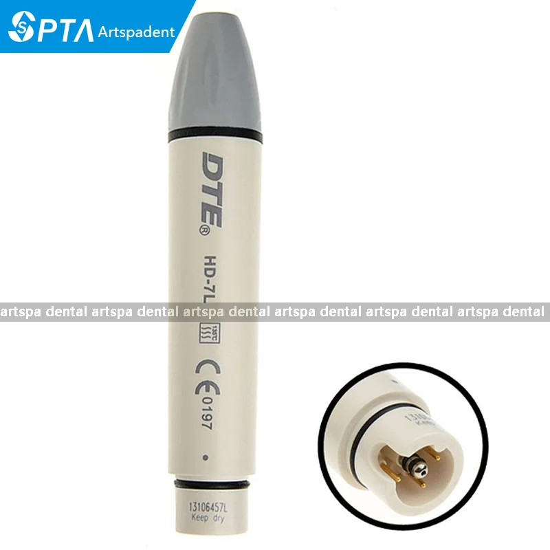  original woodpecker Dental LED Light Ultrasonic Piezo Scaler Handpiece fit DTE SATELEC Scaling Tips - 32820759953