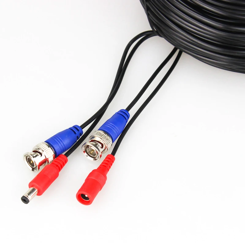 H.View 30m 100ft CCTV Cable BNC & DC Plug Video Power Cable for Wired AHD Camera and DVR Video Surveillance System Accessories H.View 30m 100ft CCTV Cable BNC & DC Plug Video Power Cable for Wired AHD Camera and DVR Video Surveillance System Accessories