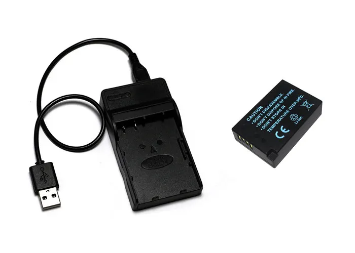 LP E17, LPE17 Battery+USB Charger for Canon EOS RP, 77D, Rebel T6i, T7i
