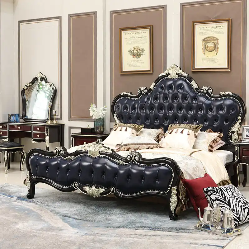 Home Furniture Design Royal Black King Size Bed Set Home Furniture Design Royal Black King