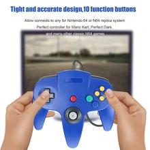 New High Quality USB Wired Handle Game Controller Pad Joystick for Nintendo System For Windows For Mac 5 Colors Optional