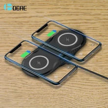 FDGAO 20 Вт Qi Быстрое беспроводное зарядное устройство для iPhone 11 Pro XS Max XR X 8 Airpods 10 Вт двойная зарядная подставка для samsung S8 S9 S10 Note 10 9