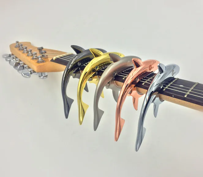 Shark Guitar Capo Zinc Alloy Quick Change Clamp For
