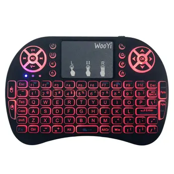Mini Wireless Keyboard with Touchpad Remote Control