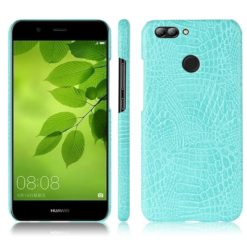 Huawei Nova 2 Чехол huawei PIC-LX9 чехол 5,0 дюймов 3D Жесткий чехол для телефона из искусственной кожи для huawei Nova 2 чехол защитная задняя крышка