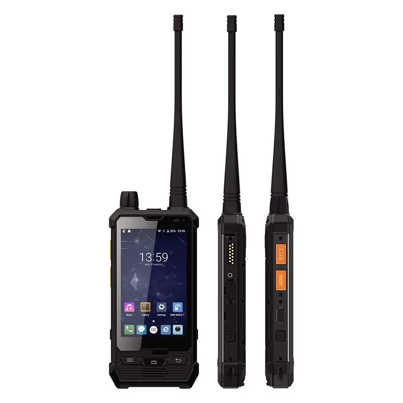 UNIWA P1 4 дюйма 4G LTE мобильный телефон Перчатки Сенсорный IP67 Водонепроницаемый POC Walkie