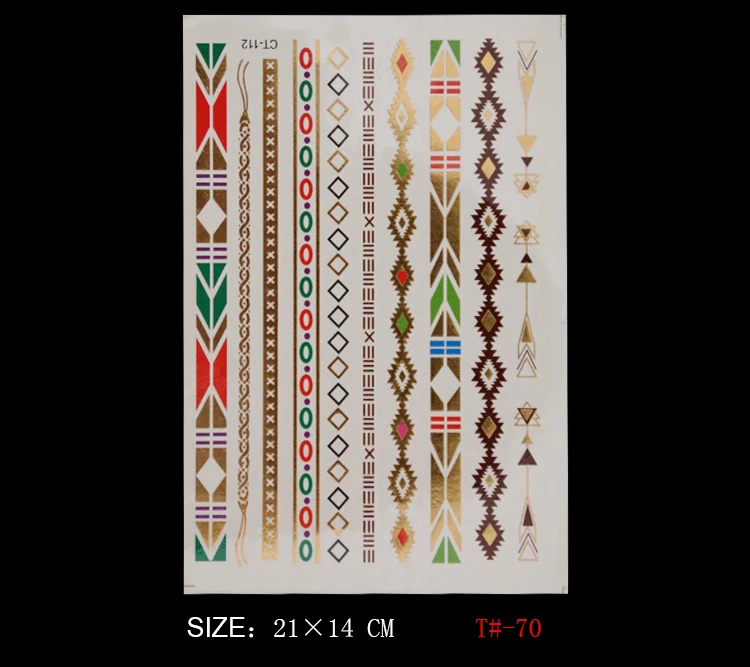 2019 هرع الحقيقي الذهب الوشم الجسم الفن Diy الجنس قلادة أساور ملصقات المؤقتة النساء فلاش معدن الفضة Tatouage 2019 هرع الحقيقي الذهب الوشم الجسم الفن Diy الجنس قلادة أساور ملصقات المؤقتة النساء فلاش معدن الفضة Tatouage