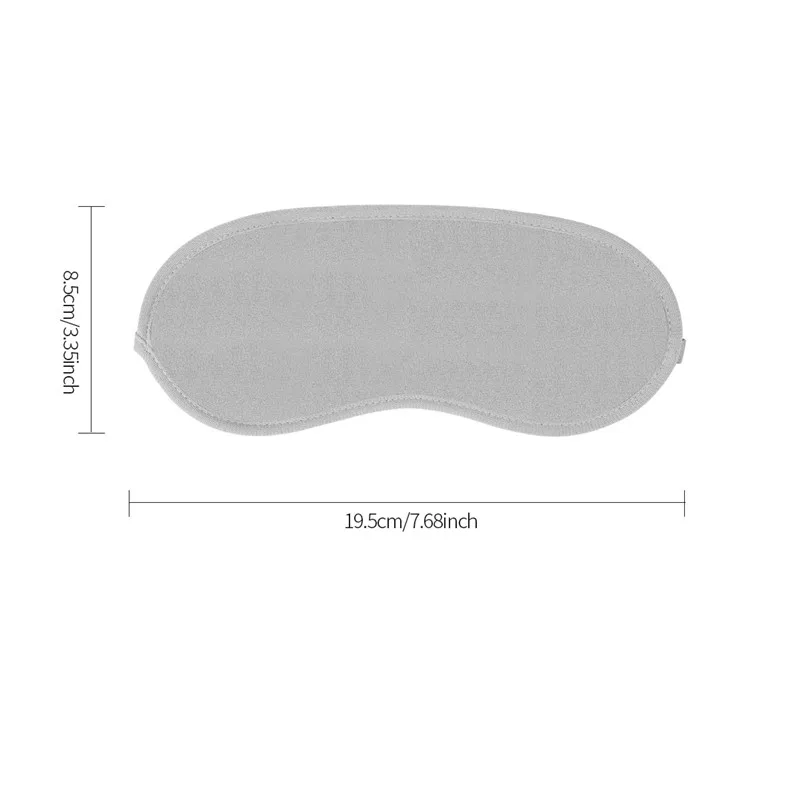 2 шт., мягкая шелковая маска для глаз, гладкая маска, покрытие, Дальний инфракрасный массажер, терапия, маска для сна, тент, отдых в путешествии, тени для век, повязка для сна