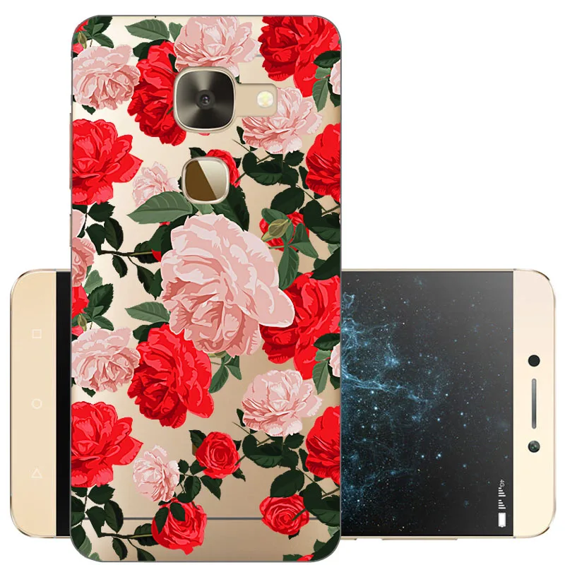 CROWNPRO Letv LeEco Le S3 X626 Funda de silicona suave TPU cubierta Leeco Le 2X620X20X25 fundas traseras Le2 Pro pintado Funda transparente