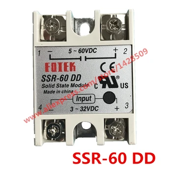 

High Quality 1 Piece Solid State Relay SSR DC Control DC SSR-60 DD 3-32V DC To 5-60V DC