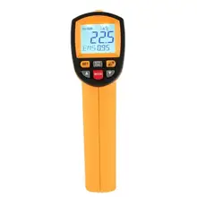 Быстрая Бесконтактный цифровой пистолет инфракрасный термометр лазерная точка GM1150-50 градусов~ 1150 градусов