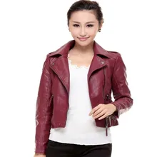 S-3XL весной локомотив PU кожаная куртка пальто короткая заметка маленькое пальто уличная мода Британский промывают PU кожаная куртка