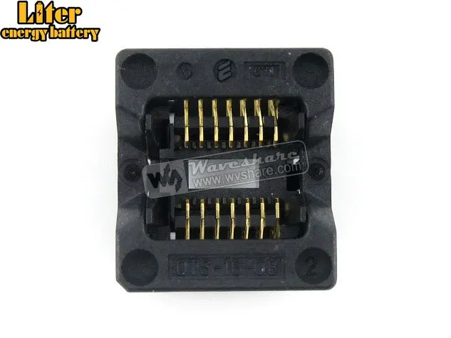 SOP14 SO14 SOIC14 OTS-14(16)-1,27-03 Enplas IC тестовый Адаптер для программирования с гнездом 3,9 мм ширина 1,27 мм шаг