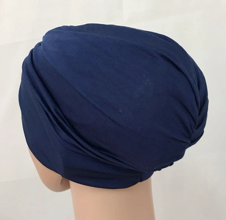 Распродажа Новая индийская Кепка Исламская шляпа мусульманская тюрбан сплошной цвет