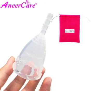 

1Pcs Menstrual Lady Cup Medical Grade Silicone Menstrual Cup Vaginal Cup Coupe Menstruelle Coletor Menstrual Menstruatie Cup
