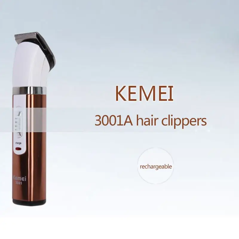 Kemei KM 3001A сухая батарея перезаряжаемая двойная электрическая машинка для стрижки